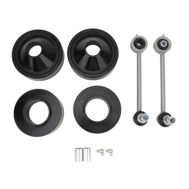 Grcfumo Spacer Leveling Kit, Metal Performance Spacer Leveling Kit, Suspension Lift Set mit Zugstange zur Verbesserung des Fahrzeughandlings von Grcfumo