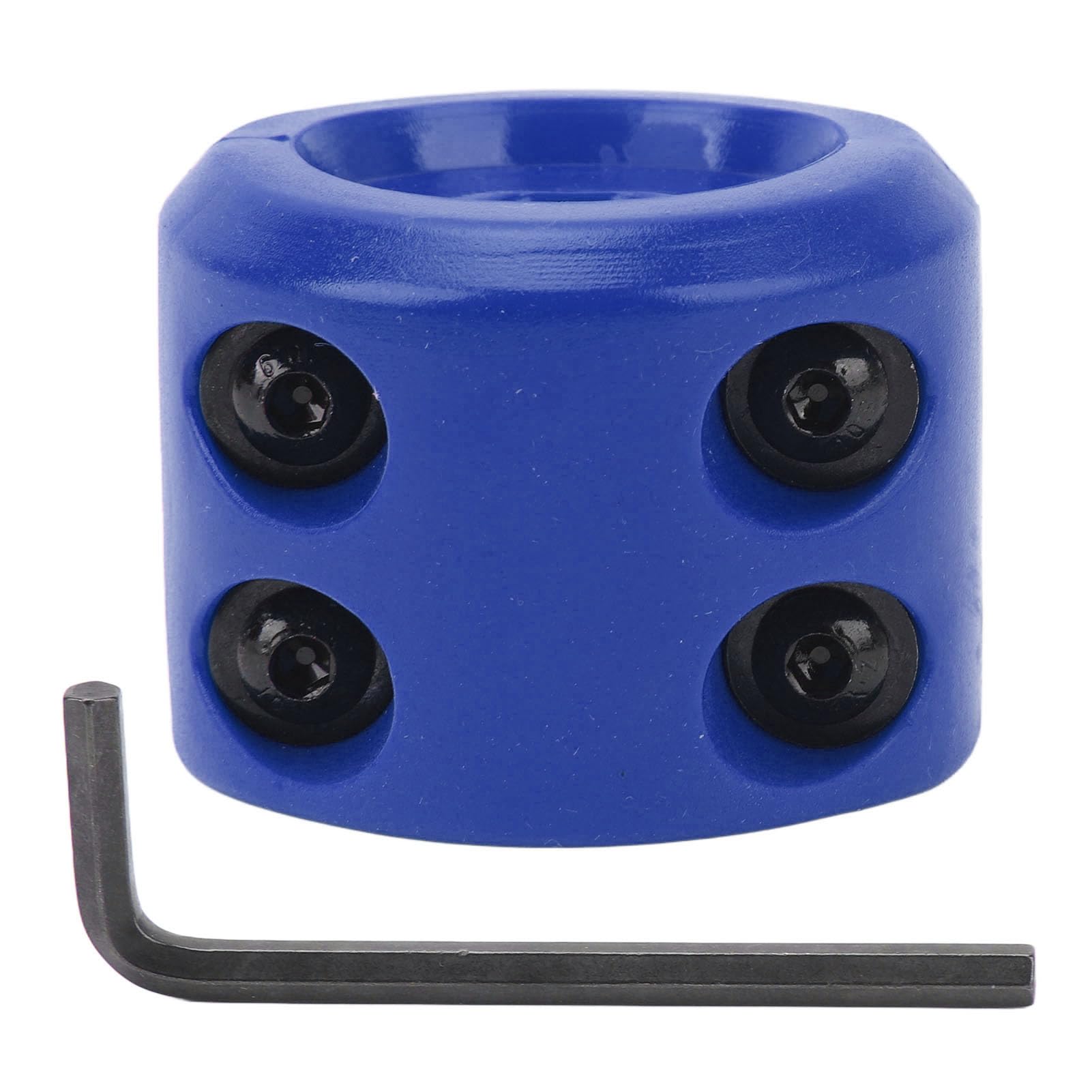 Grcfumo Windenkabel-Hakenstopper, Gummi-Seilleitungs-Hakenpuffer mit Inbusschlüssel, schützen Abschlepphaken-Seilwinden-Zubehörseil für ATV UTV SUV-LKWs (Blue) von Grcfumo