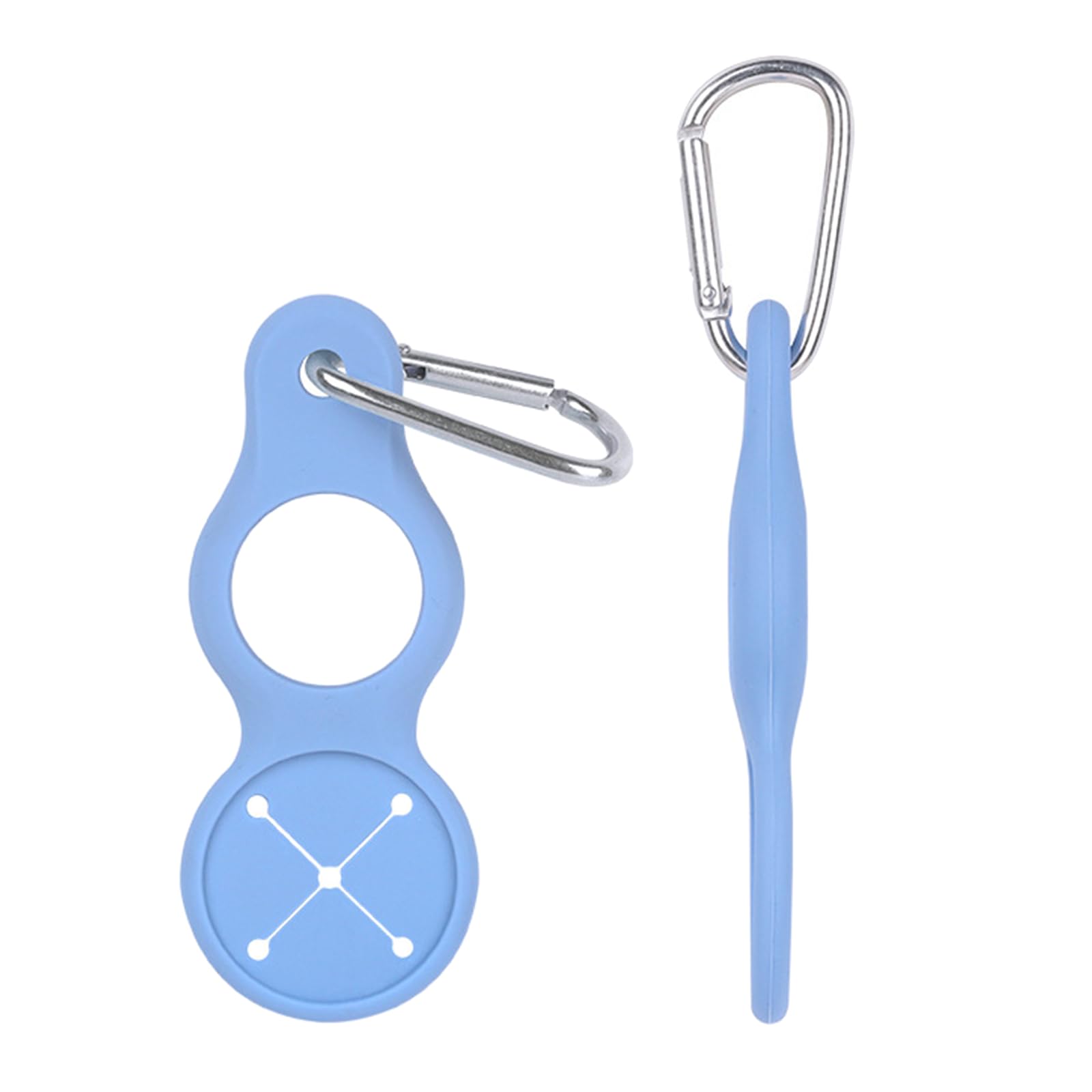 Greabuy Wasserflaschenclip, Wasserflaschenhalter Zubehör mit Handtuchhaken für Kinder, Edelstahl, Glas Wasserflasche von Greabuy