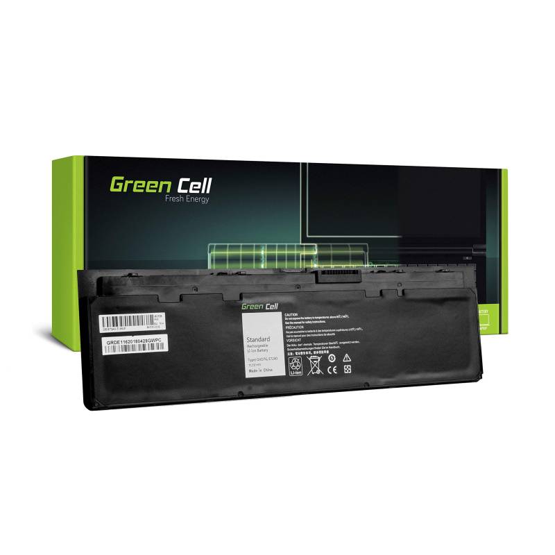 Green Cell GVD76 F3G33 Laptop Akku für Dell Latitude E7240 E7250 (11.1V) von Green Cell