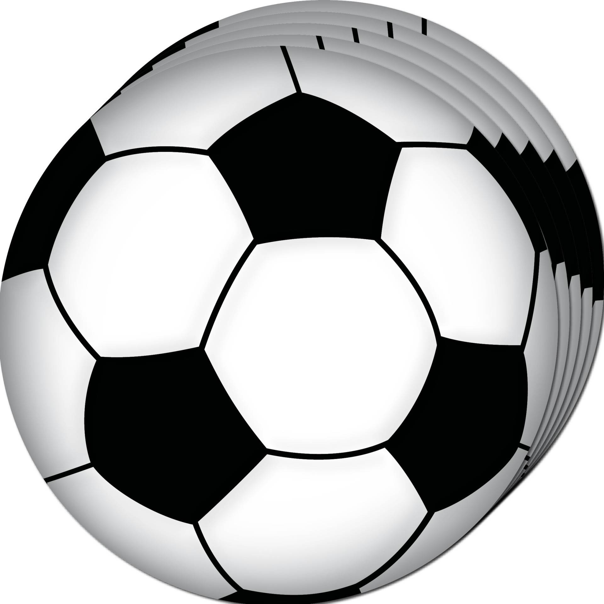 GreenIT 20cm Aufkleber Fan Sticker Ball Bälle Fußball Fußballaufkleber Fußballsticker EM WM (5) von GreenIT