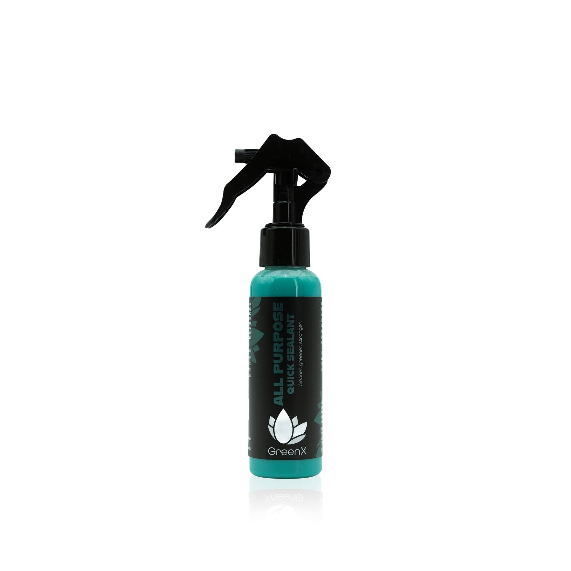 GreenX All Purpose Quick Sealant 100ml Versiegelung für Lack, Felgen und Glas extrem einfach anzuwenden und auf Basis nachwachsender Rohstoffe von GreenX