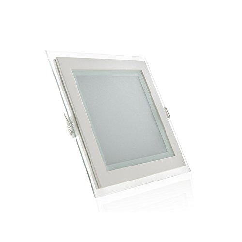 Downlight-LED 15W 1150Lm 4200ºK Quadrat Glas 40.000H [GR-MB02-15W-W] | Greenice von Greenice