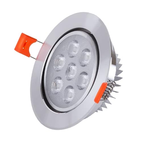 LED-Downlight-Strahler 7W 700Lm 4200ºK Rund 40.000H [HO-LEDDOWN-7W-W] | Greenice von Greenice