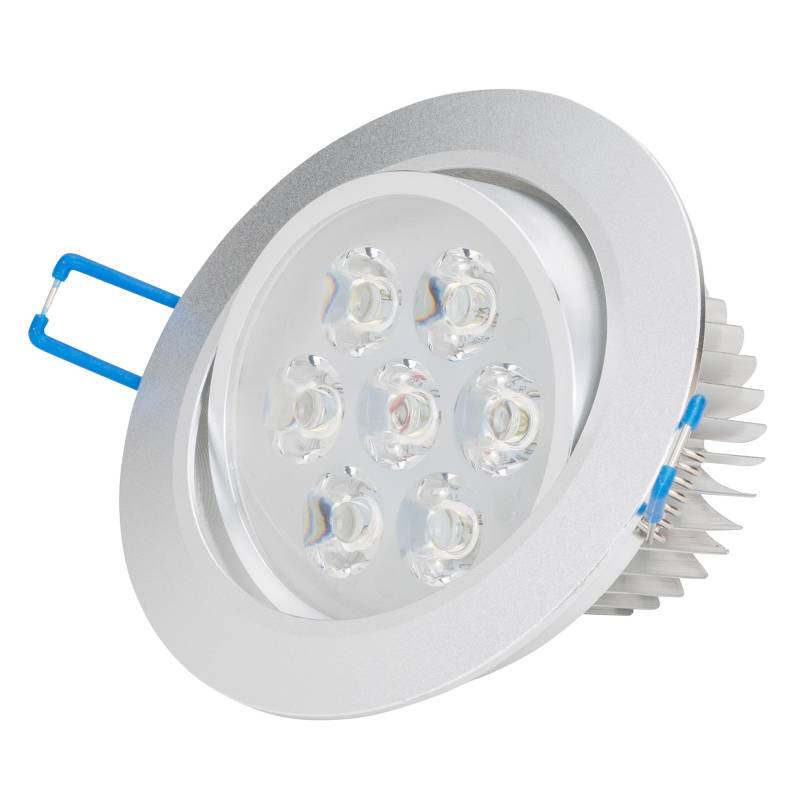 LED-Downlight-Strahler 7W 700Lm 6000ºK Rund 40.000H [HO-LEDDOWN-7W-CW] | Greenice von Greenice