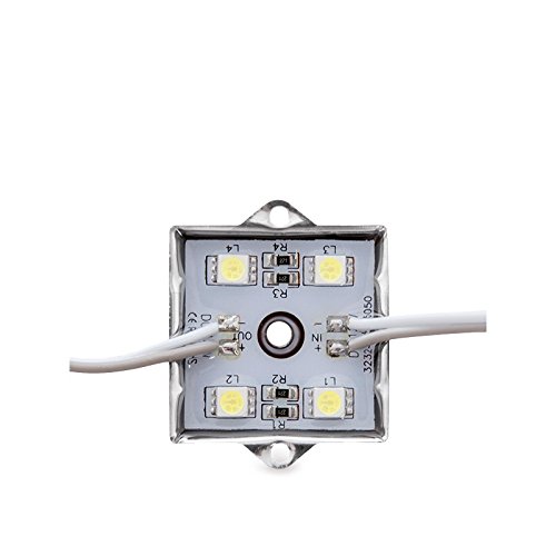 Modul 1,44W 130Lm 4200ºK 4 LEDs Aluminium SMD5050 40.000H [US-LMA5050W4-0001] | Greenice von Greenice