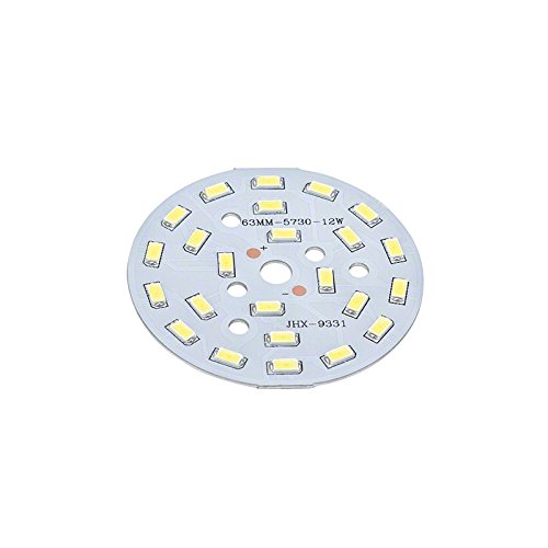 Modul 12W 1.200Lm 6000ºK 24 LED s Ø65Mm 50.000H [CH-LeiterplatteA12W-CW] | Greenice von Greenice