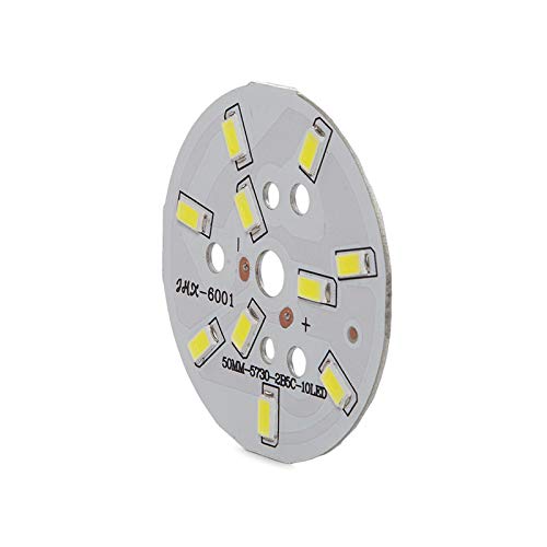 Modul 5W 360Lm 3000ºK 10 LED s Ø50Mm 50.000H [CH-LeiterplatteA5W-WW] | Greenice von Greenice