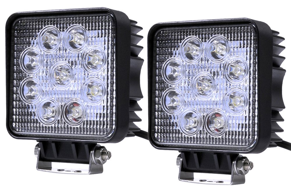 Greenmigo Alpha DIMA 2X 27W LED Scheinwerfer Flutlicht Rückfahrscheinwerfer IP67 Wasserdicht Arbeitsscheinwerfer 12V 24V von Greenmigo