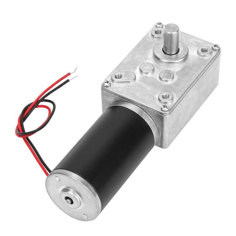 DC -Getriebemotor, Hohe Torsionsgeschwindigkeit Reduzieren Elektrikgetriebe Motor Reversible Getriebe 8mm Welle 24 V (150RPM) von Greensen