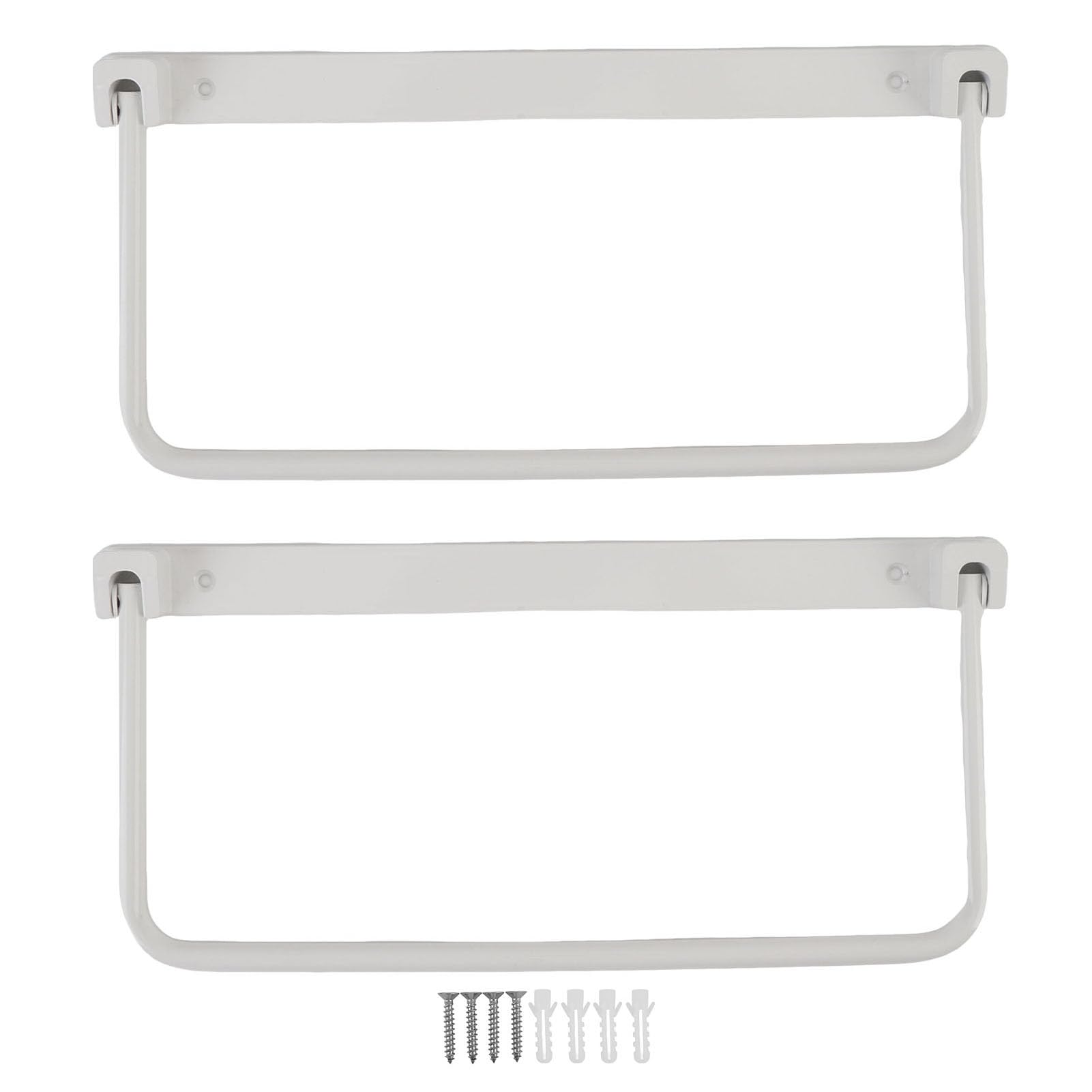 Greensen RV Shoe Rack aus Aluminiumlegierung, Faltbarer Wandmontierter Schuhhalter, Platzsparender Schuhschrank für Reisemobil, Yacht, Schuhaufbewahrung (White) von Greensen