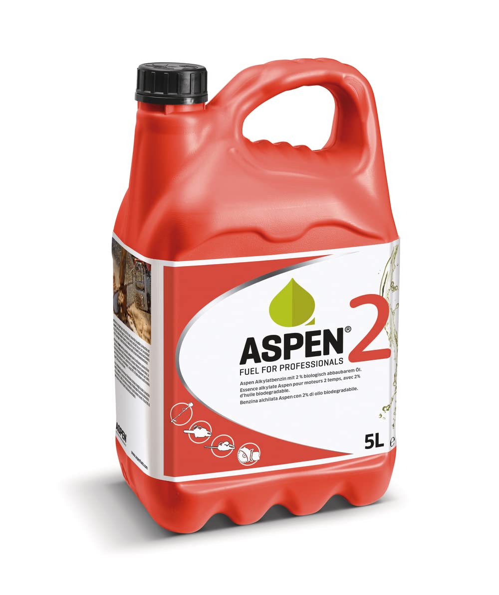 Aspen 2-Takt Alkylatbenzin Sonderkraftstoff im 5 L Gebinde von Greenstar