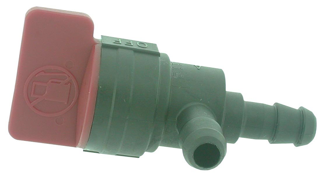 Greenstar Benzinhahn Universal 90° aus Kunststoff für Inline-Montage – ersetzt Origine Briggs 494769, Tecumseh 35857 von Greenstar