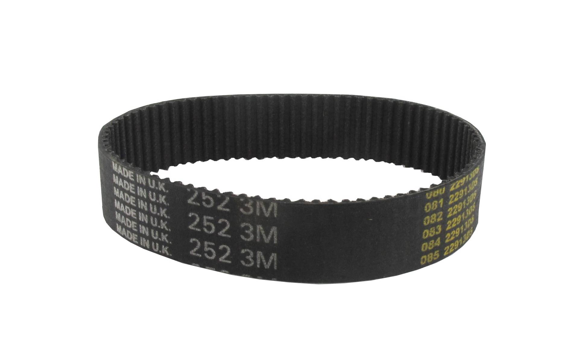 Greenstar Keilriemen, 252 mm, Schwarz von Greenstar