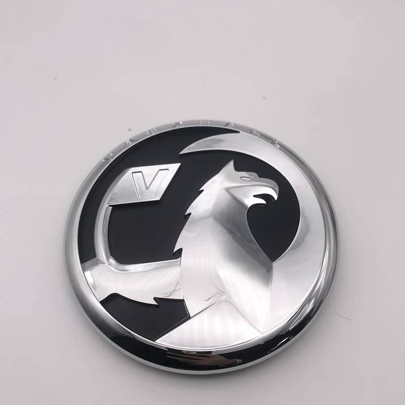 Grenric 1x 110mm Auto Frontstoßstange Kühlergrill Chrom Schwarz Abzeichen Emblem Für Vauxhall Insignia 2009-2013 13238427 von Grenric