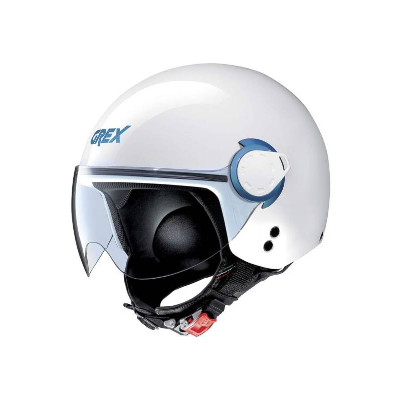 GREX Helm G3.1 und Couple Metal White L von Nolan