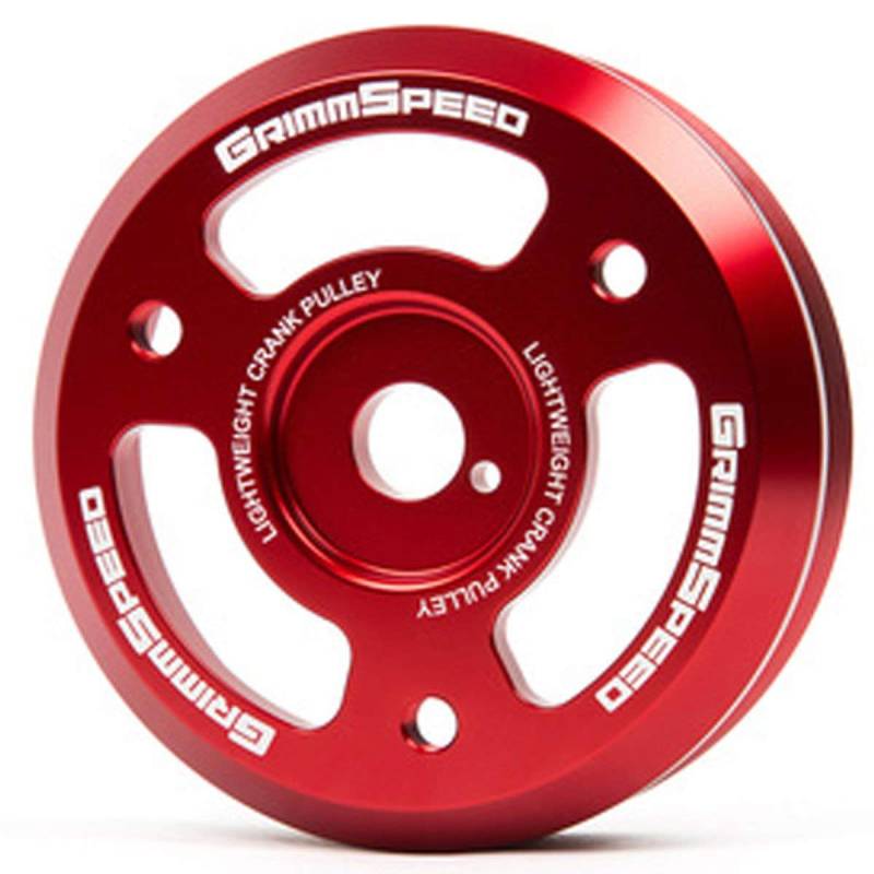 Grimmspeed 95024 Leichte Kurbelrolle, rot, FR-S BRZ von GrimmSpeed