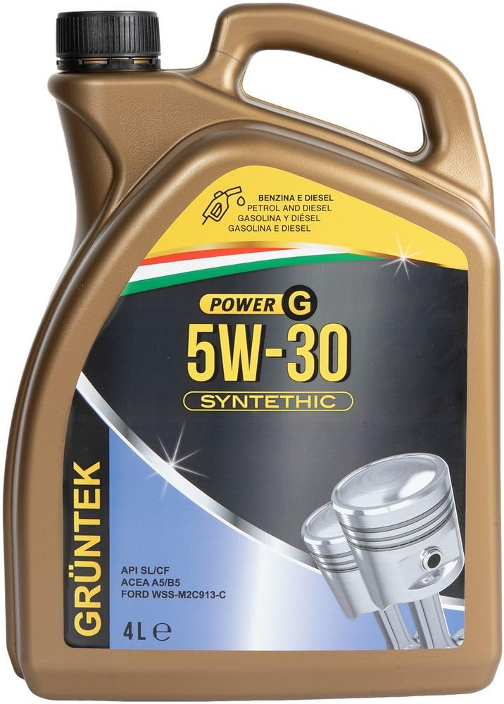 Gruntek Gt synthetisches Öl, 5 W30, 4 l von Gruntek