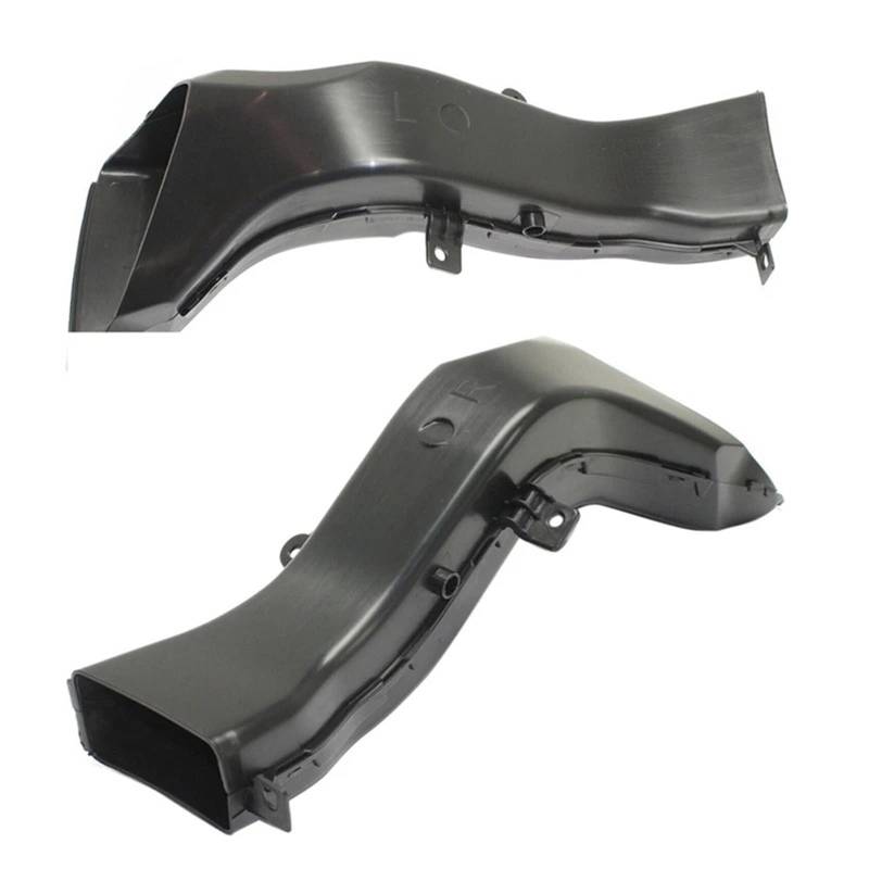 Gshy [Replacement] 1 Paar Vorne Links + Rechts Kühler Unterstützung Air Intake Duct Kunststoff Schwarz 51748054229 51748054230 for BMW 3 Serie F30 F31 Teile von Gshy