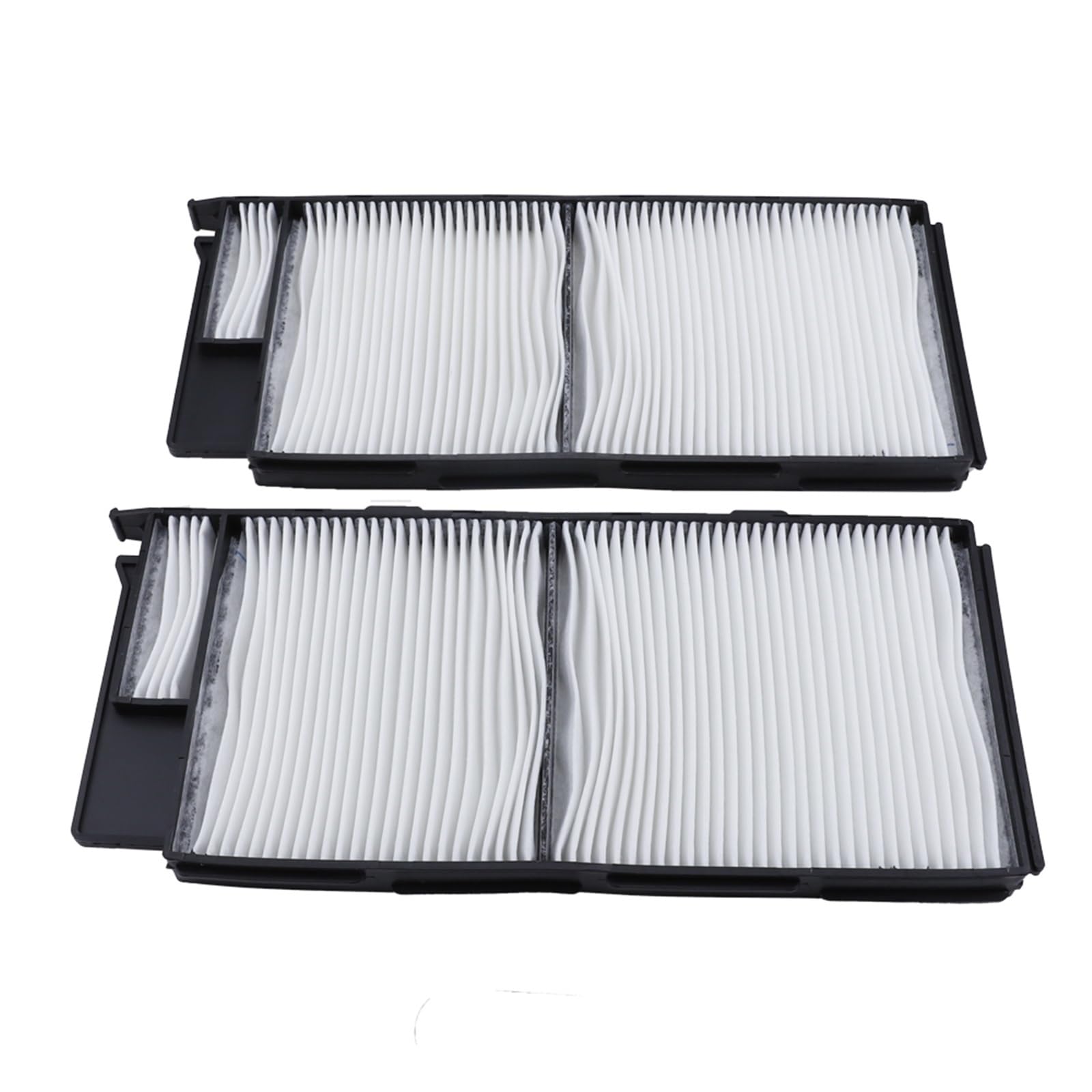 Gshy [Replacement] 2 STÜCKE Kabine Klimaanlage Filter for Toyota for Land for Cruiser 100 UZJ100 2007 for Lexus LX470 88568-60010 8856860010 Zubehör von Gshy