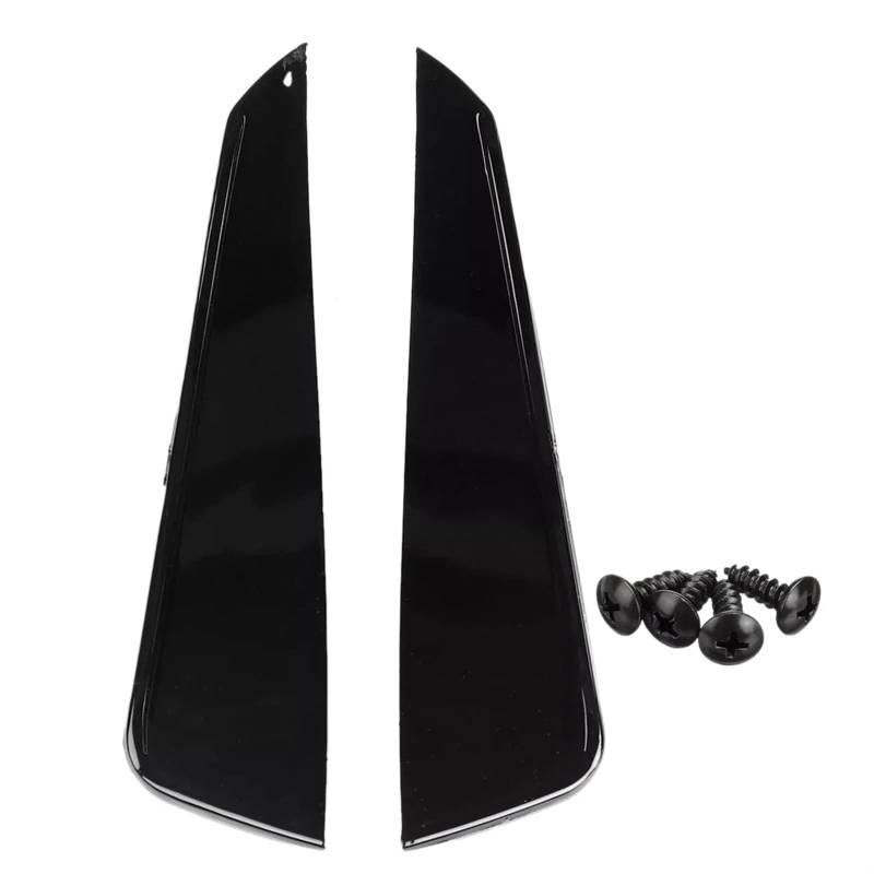 Gshy [Replacement] 2 Stück Frontstoßstange Seitenspoiler Spoiler Schwarz for Benz for Mercedes W176 A180 A200 A220 A250 for Amg A45 for A-Klasse 2016-2018 von Gshy