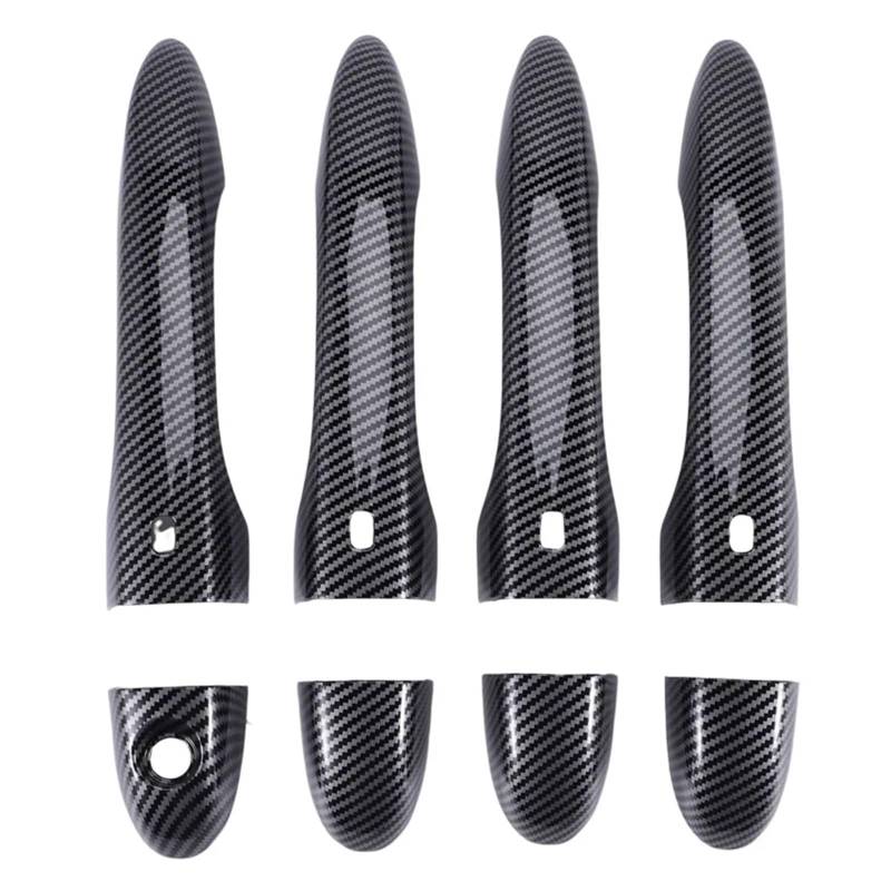 Gshy [Replacement] Carbon Fiber Außentürgriff Abdeckung Trim Dekoration for Maserati for Levante 2016 2017 2018 for Ghibli 2014-2018 for Quattroporte 2013-2017 von Gshy