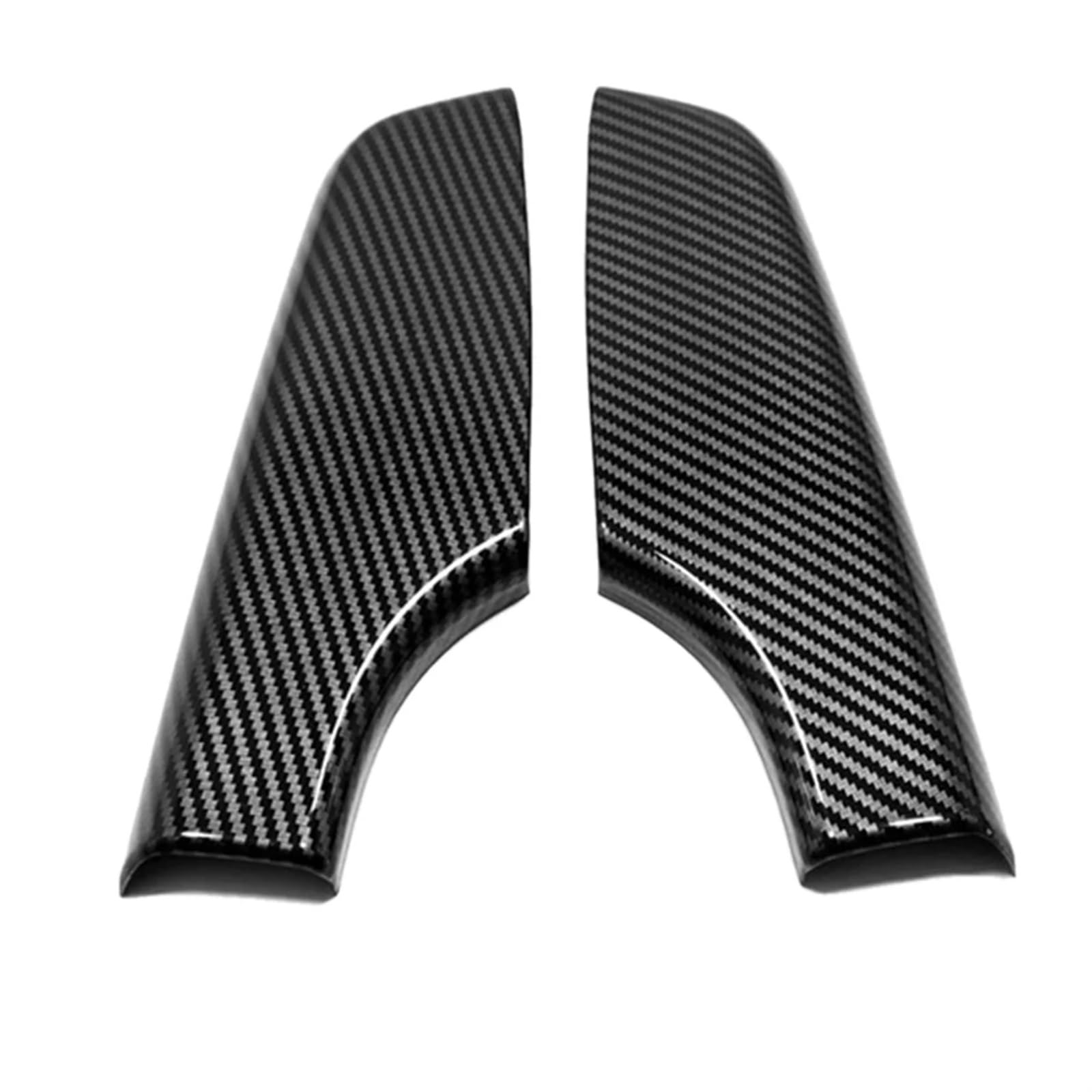 Gshy [Replacement] Carbon Fiber Front Tür Fenster Armlehne Innen Tür Armlehne Schutz Panel Abdeckung Trim for Kia for Carnival for KA4 2021 2022 von Gshy