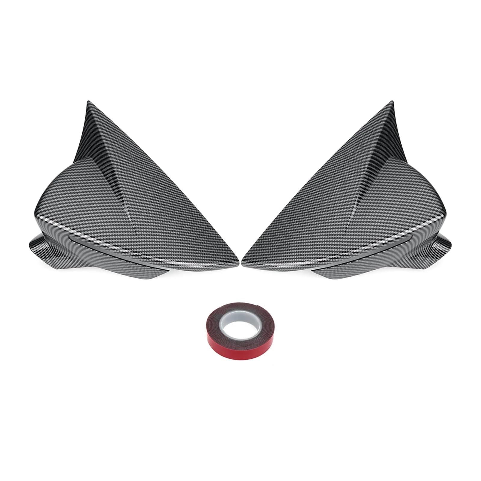 Abdeckungen Seitenspiegel Für Seat Für Leon MK3 MK3.5 5F ST FR Für Cupra 2013-2019 Rückspiegel Fall Abdeckung Rückspiegel Abdeckung(Carbon Fiber) von Gtdtixc