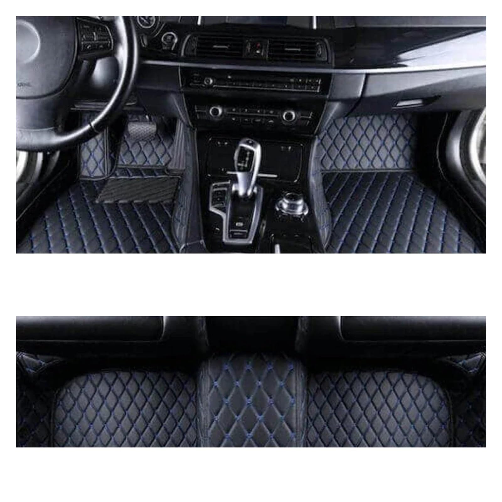 Autoteppiche Für 3er E91 Touring Wagon Kombi 2005~2011 LHD 5 Sitze Auto-Fußmatten wasserdichte Unterlage Fussmatten Auto(3pc Floor mat19) von Gtdtixc