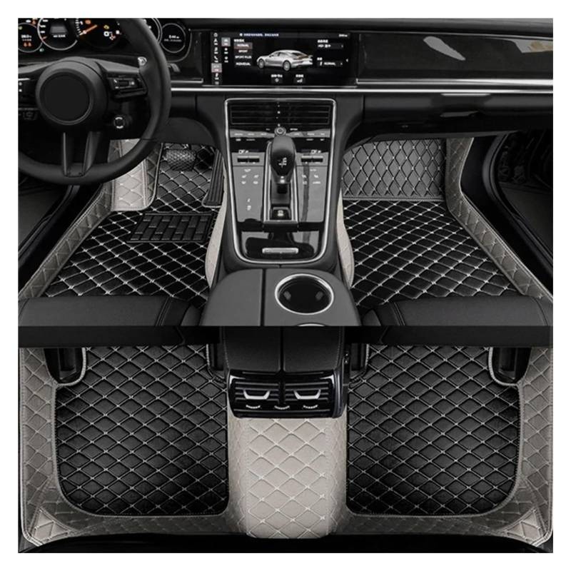 Autoteppiche Für Hyundai Für Grandeur Für Azera HG 2012 2013 2014 2015 2016 2017 wasserdichte Pad Matten Fuß Abdeckungen Auto Boden Matte Fussmatten Auto(1set floormat7,Linkslenker) von Gtdtixc