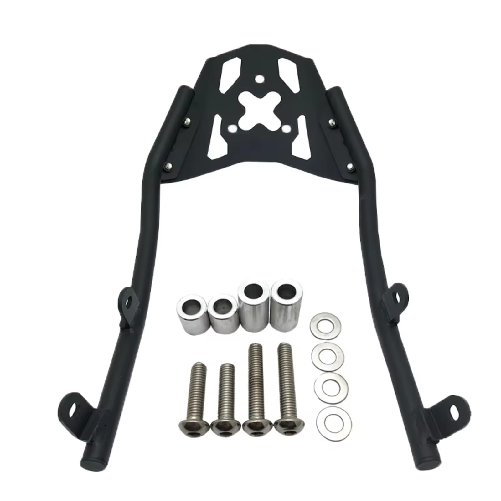 Motorrad Heckgepäckträger Für Kawasaki Für Ninja 650 EX650 Z650 Für Ninja650 Z 650 2017-2022 2021 Hinten Für Sitz Gepäckträger Rack Motorrad Gepäck Rest Hinterradgepäckträger von Gtdtixc