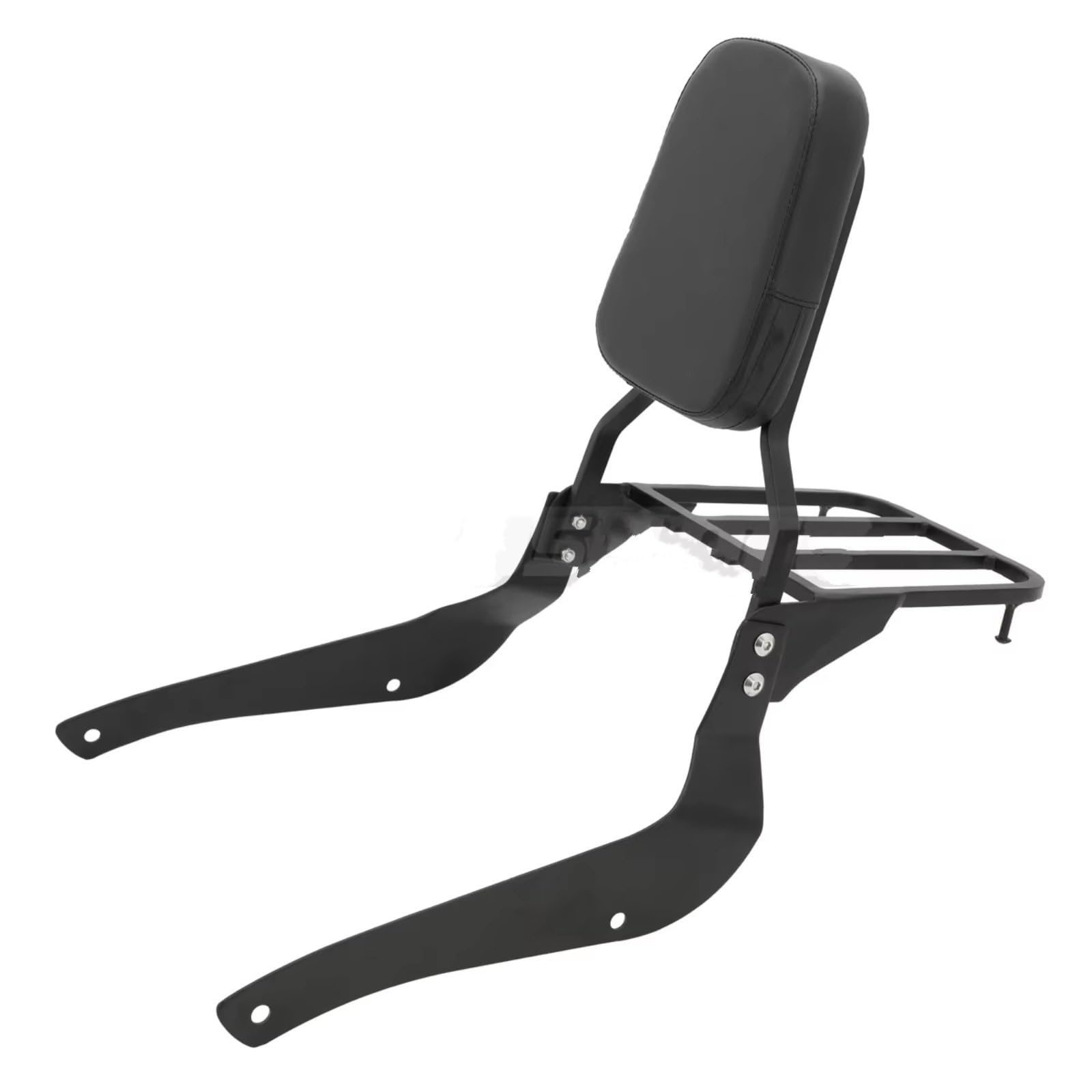 Motorrad Heckgepäckträger Für Suzuki Für Boulevard M50 2005-2009 C50 2005-2011 Für Intruder Für Volusia VL800 2001-2012 Motorrad-Rückenlehne Sissy Bar Gepäckträger Hinterradgepäckträger(Schwarz) von Gtdtixc