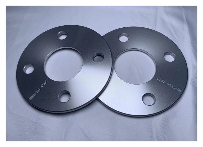 Raddistanzscheiben 2 stücke 7mm Spurverbreiterungen Adapter PCD 4x100 Zentrum Bohrung 57,1mm Wheel Spacers von Gtdtixc