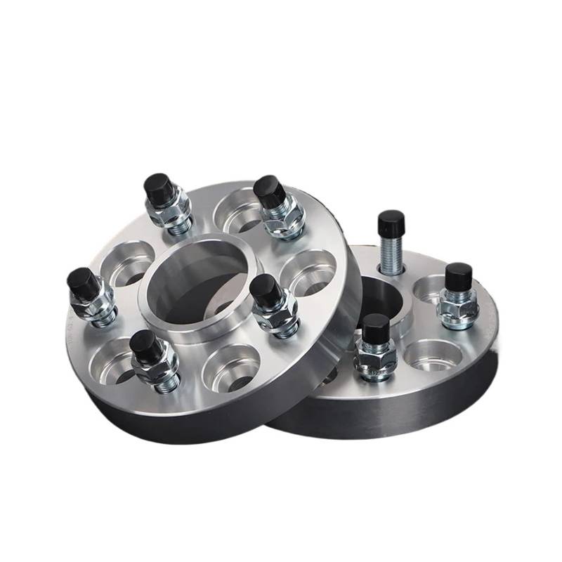 Raddistanzscheiben Für S2000 5 Lugs Spurverbreiterungsadapter 2 Stück PCD 5x114,3 CB 70,1 mm 15/20/25/30/40/45 mm M12XP1,5 Wheel Spacers(2PCS 45mm Silver) von Gtdtixc