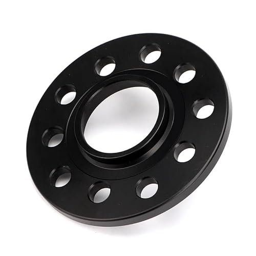 Raddistanzscheiben Für VW Für Touareg 2002-2018 2 Stück Rad Spacer 3/5/8/12/20mm PCD 5x130 CB 71,6 Mm Wheel Spacers(2PCS 8mm Black) von Gtdtixc