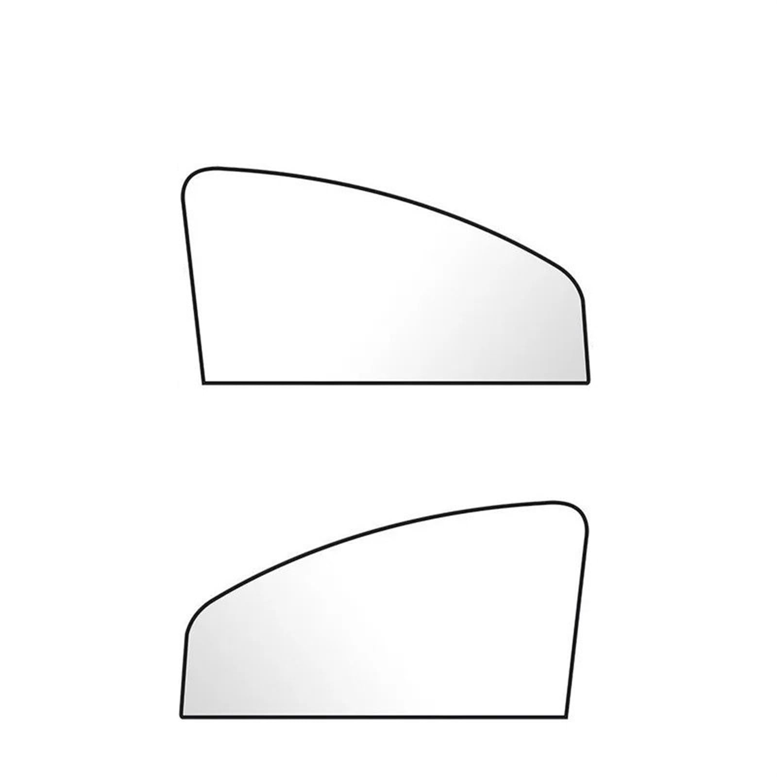 Sonnenschutz Auto Seitenscheibe Magnetischer Auto-Sonnenschutz, Fenstervorhänge, Autofenster-Sonnenschutz, Privatsphäre, UV-Schutz, Fensterschutz, Auto-Innenausstattung Sonnenblende Auto(Front 2pcs) von Gtdtixc