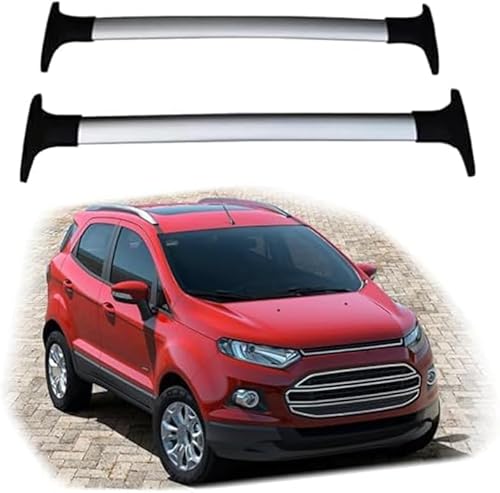 Aluminium Dachträger Relingträger für Ford Ecosport 2013-2020 Dachgepäckträger für Fahrradträger Dachboxen Oder Als Skihalter von GuGuoZZ