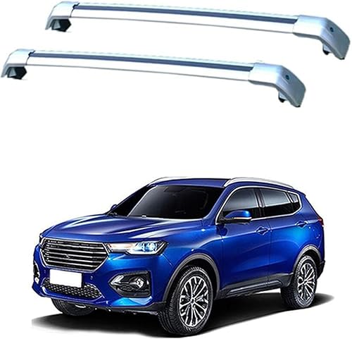 Aluminium Dachträger Relingträger für HAVAL All New H6 2017 2018 2019 2020 Dachgepäckträger für Fahrradträger Dachboxen Oder Als Skihalter von GuGuoZZ