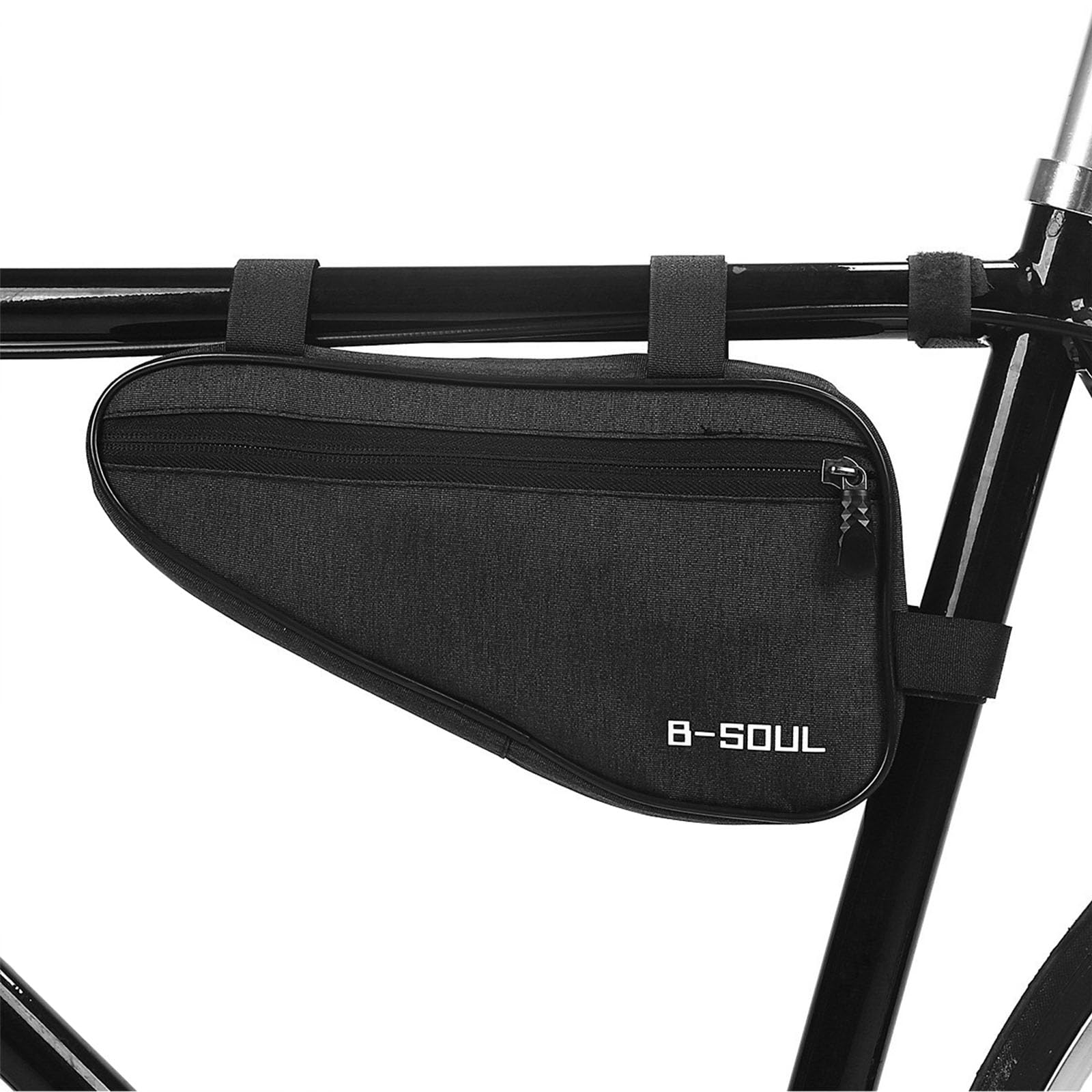 Fahrradtasche,Guador Fahrradtasche Rahmen Fahrrad Zubehör Große Kapazität Fahrrad Rahmentasche Klettverschluss Schnellverschluss Design Rahmentasche Fahrrad Langlebig Dreipunktfixierung Fahrrad Tasche von Guador