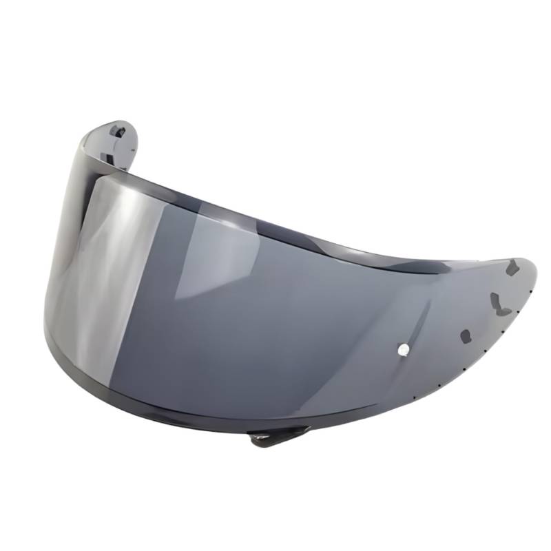 Guajiro - Helmvisier Kompatibel mit SHOEI CWR-F - NXR - RYD - X-SPIRIT III | Motorradhelmvisier mit Pinlock-Antibeschlag-Unterstützung und Tear-off-System | Hochwertiges Polycarbonat (Schwarz) von Guajiro