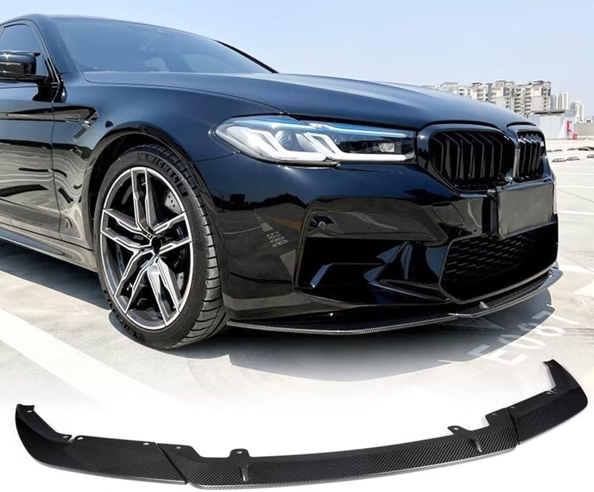 Auto Frontspoiler für BMW 5 Series F90 M5 Sedan 4-Door 2021-2023, Frontstoßstange Kinnsplitter Lippe/Universal Frontsplitter/Auto Frontlippe von GuanLL
