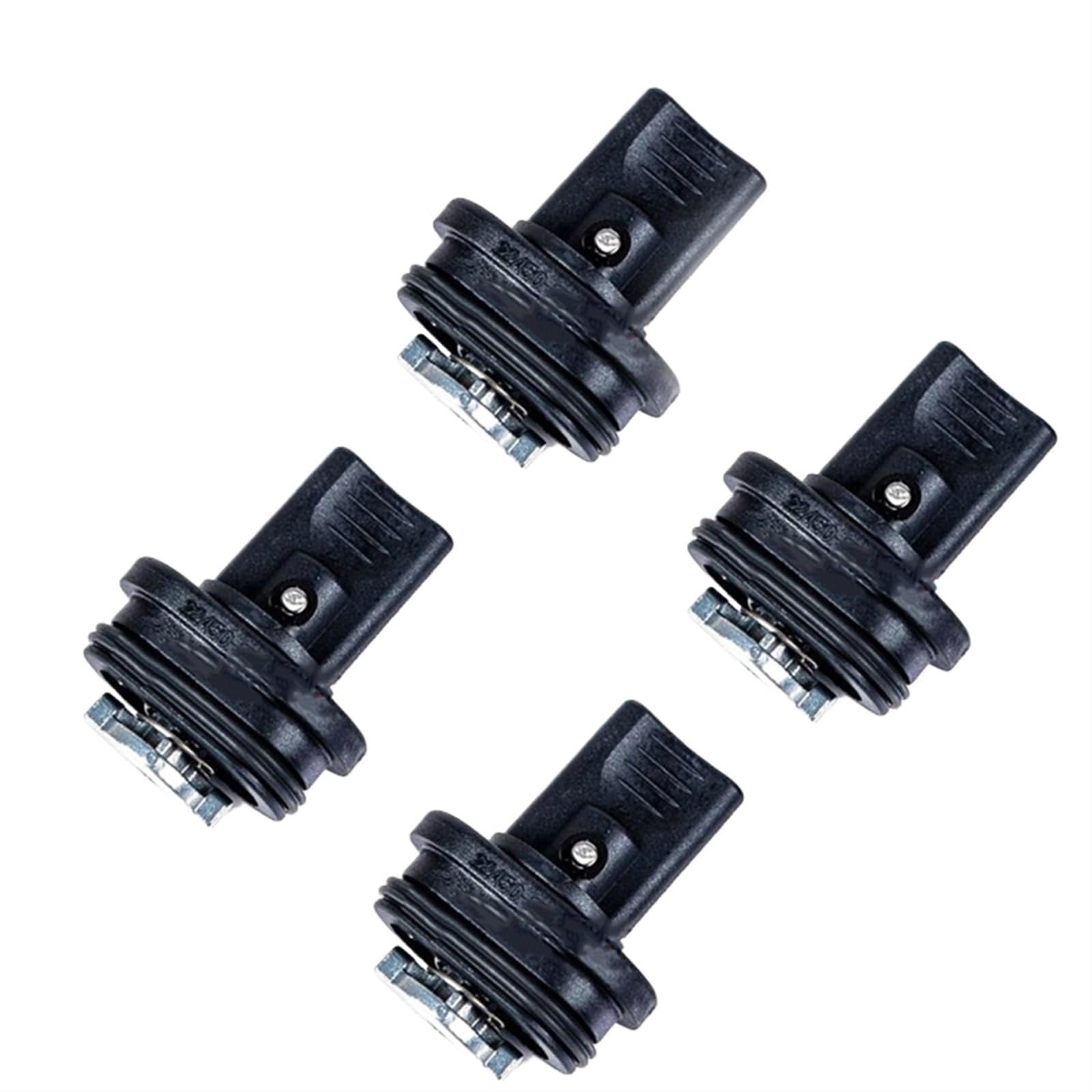 GuardCrew [Replacement] 2245027003 Injektor Stecker Kappe for Hyundai for Santa for Fe 2,0 T for Trajet for Tucson 2000-2010 Injektor installieren Stecker Assy (Black 4PCS) von GuardCrew