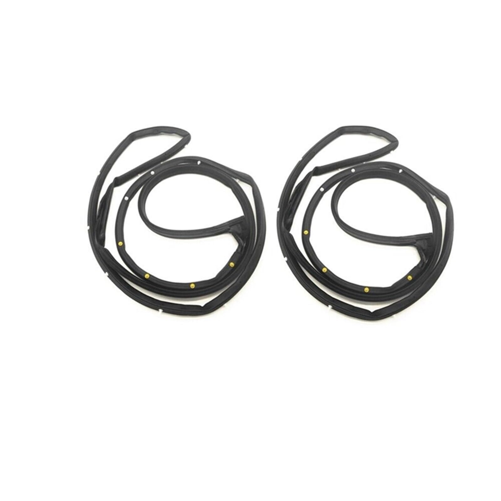 GuardCrew [Replacement] 2Pcs Vorne Links Rechts Seite Tür Weathers Moulding Dichtung 72310-TA0-A01 72350-TA5-A02 for Honda for Accord for Limousine 2008-2013 von GuardCrew