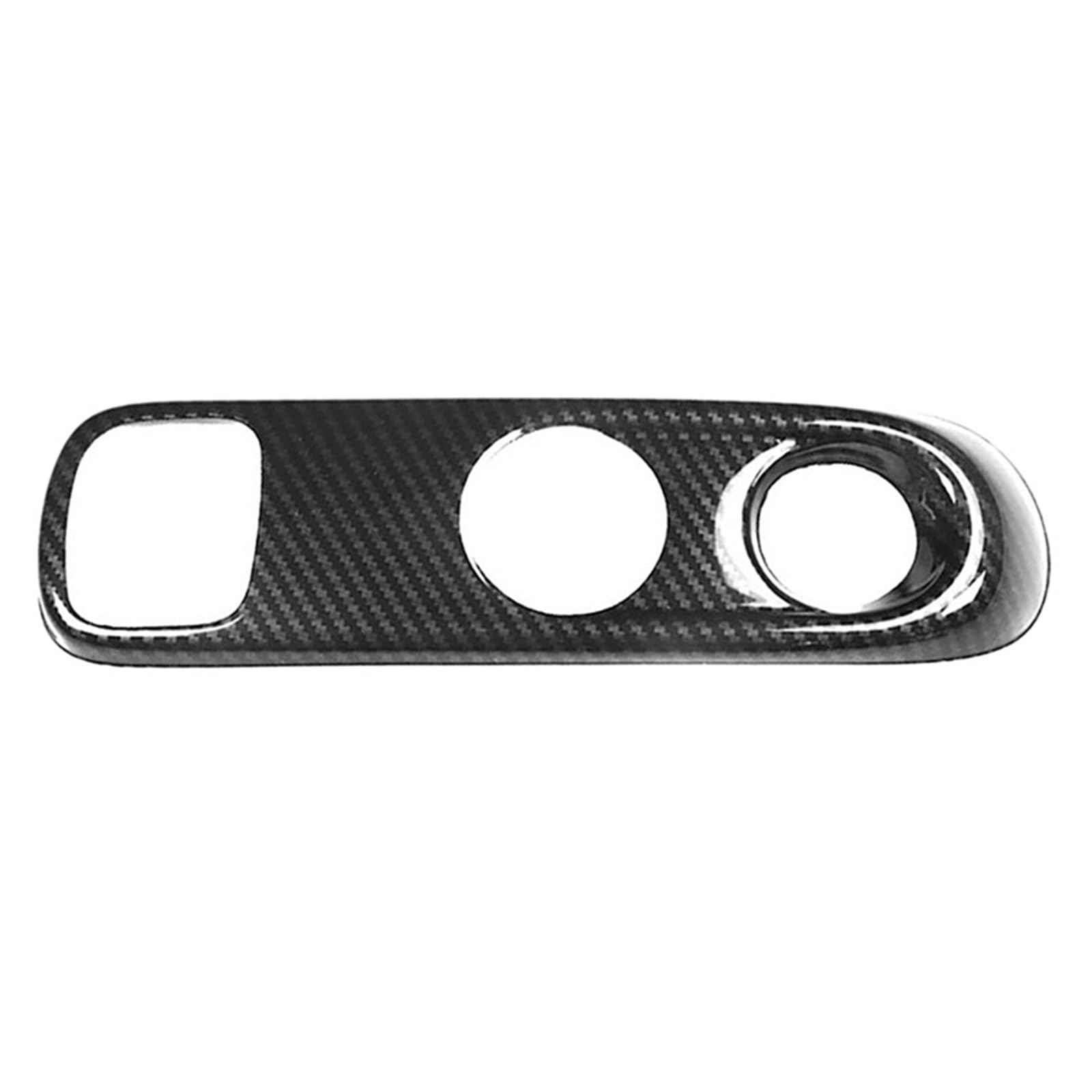 GuardCrew [Replacement] Carbon Schaltknauf Panel Rahmen Abdeckung Trim for Mercedes-Benz for Smart 451 for Fortwo Auto Innen Styling von GuardCrew