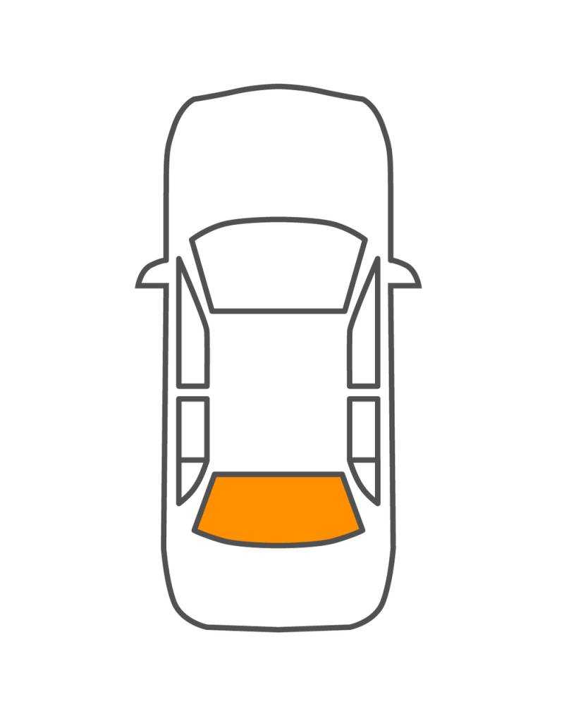 Heckscheibe heizbar AUDI A8 2009- Glavista 8607BGSSABWZ1J von Glavista