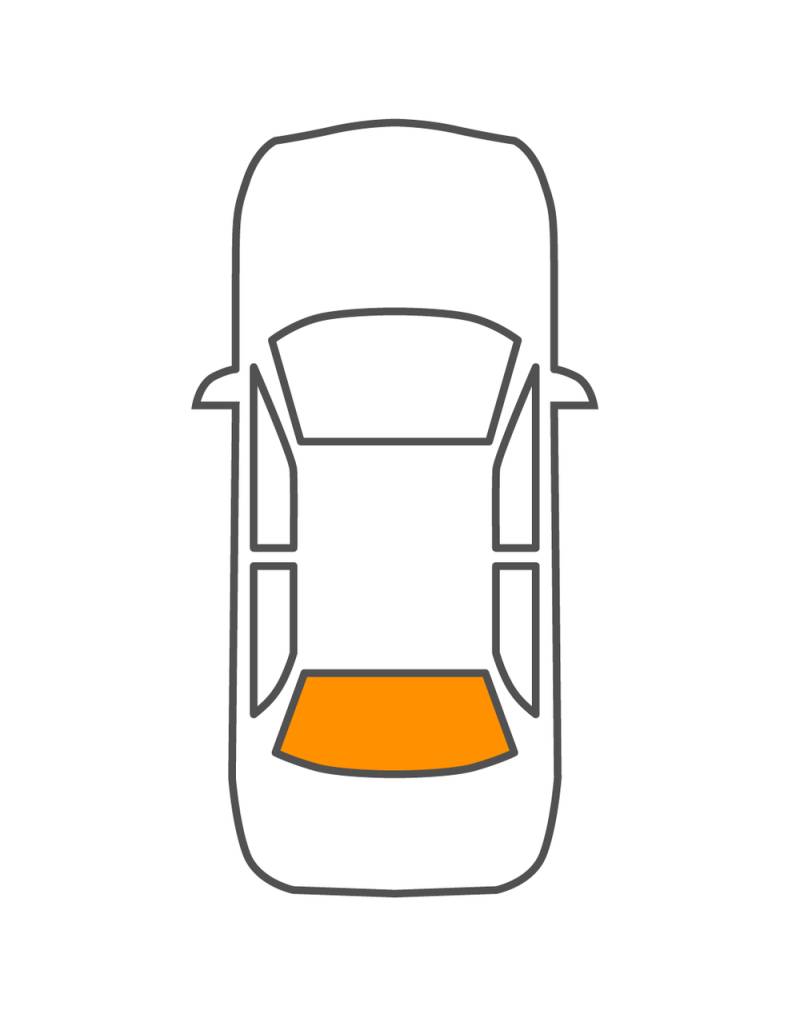 Heckscheibe heizbar OPEL ASTRA 1991- Glavista 6257BCLH von Glavista