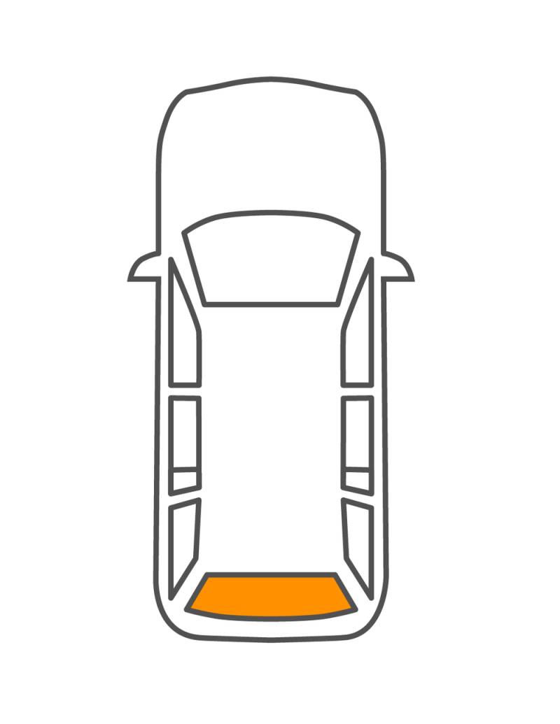 Heckscheibe heizbar OPEL OMEGA A von Glavista