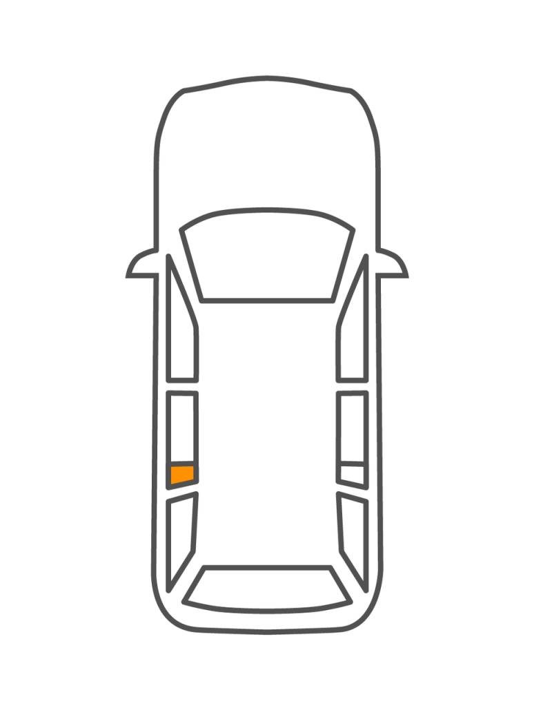 hintere Dreieckscheibe OPEL ASTRA 1991- Glavista 6257LGNE5RV von Glavista