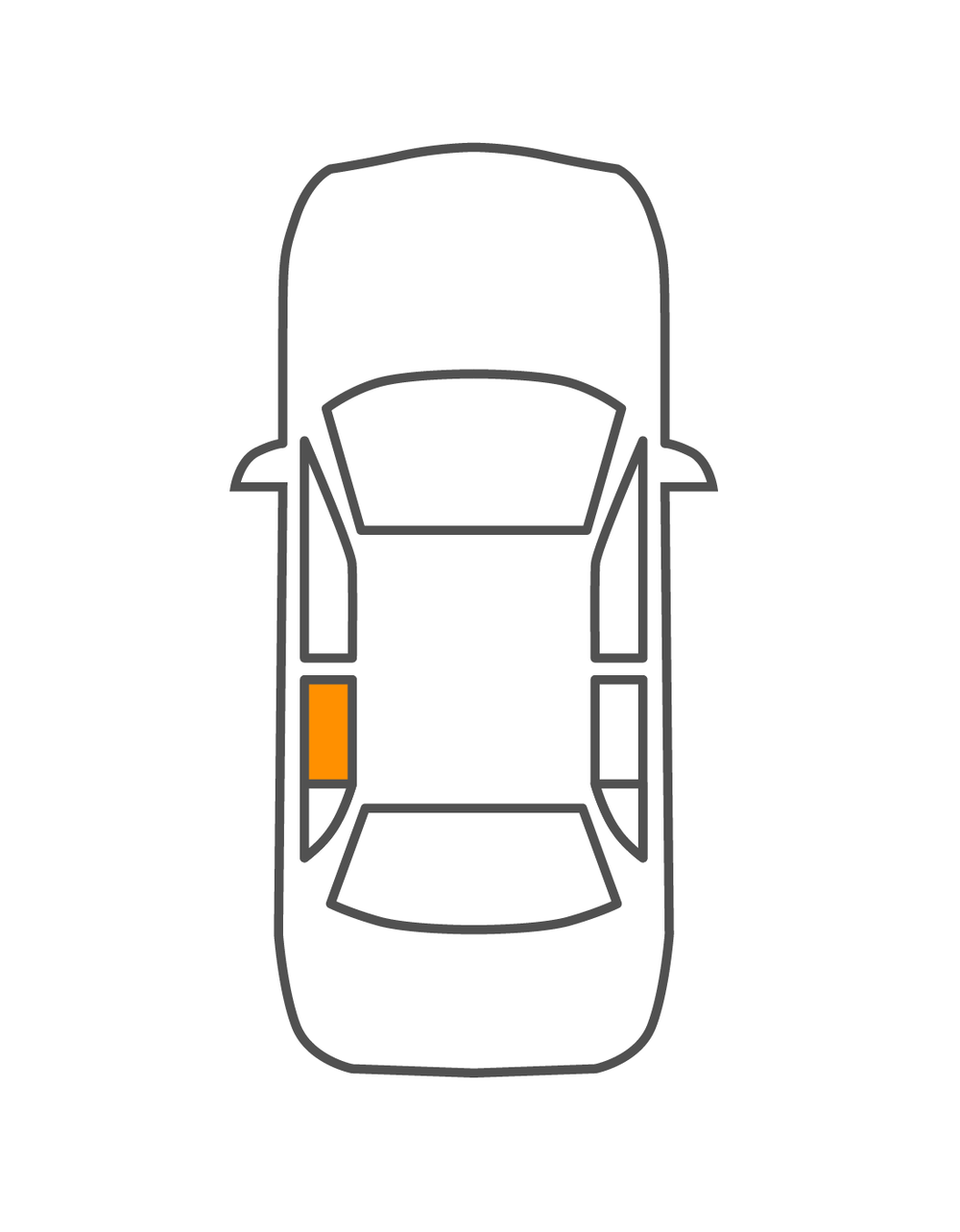 hintere Türscheibe BMW 3ER E36 1990- Glavista 2431LGNS4RDW von Glavista