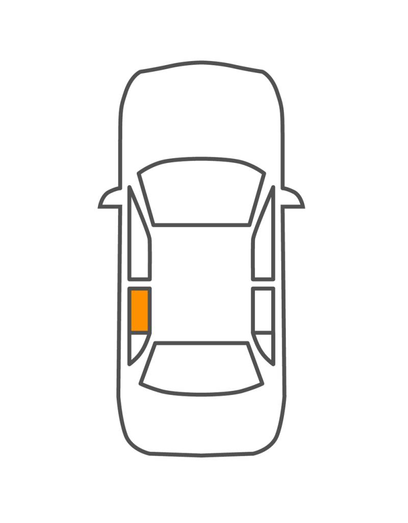 hintere Türscheibe BMW 5ER E60/E61 2003- Glavista 2445LGSS4RD von Glavista